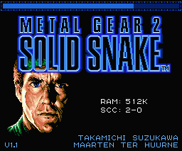 metal gear 2 - solid snake v1-1